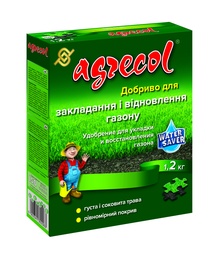 [00-00021025] Добриво для заклад та відновл газону 1,2кг, 16-14-16, Agrecol