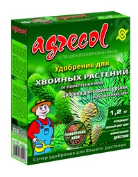 [00-00021041] Добриво для хвойних від пожовтіння хвої 1,2кг, 0-0-6, Agrecol